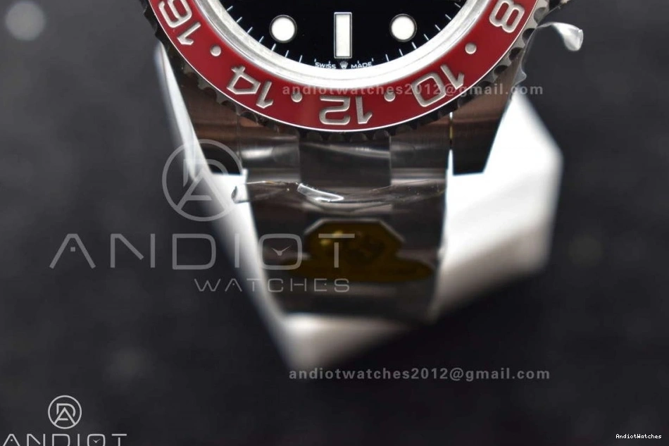 126719 VR3285 Best Blue Bracelet Gold BLRO 866 Factory Gain Edition Oyster on Weight II 1:1 CHS RelaxedFit Dial Master GMT 1008